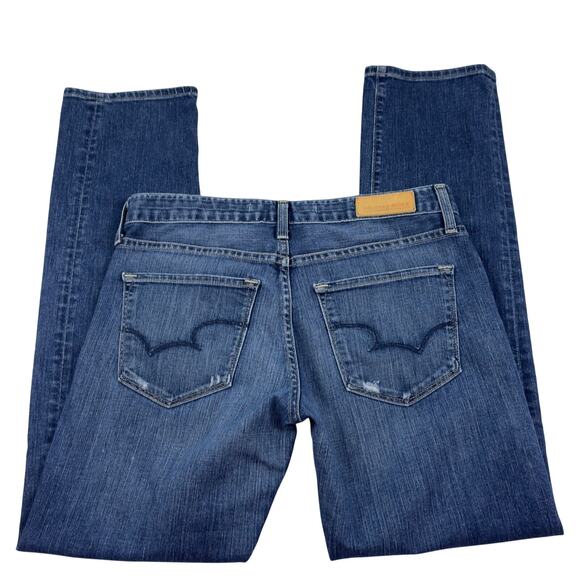 Big Star Joey Boyfriend Distressed Stretch Soft Comfort Jeans Women's Size 27R - Picture 3 of 7